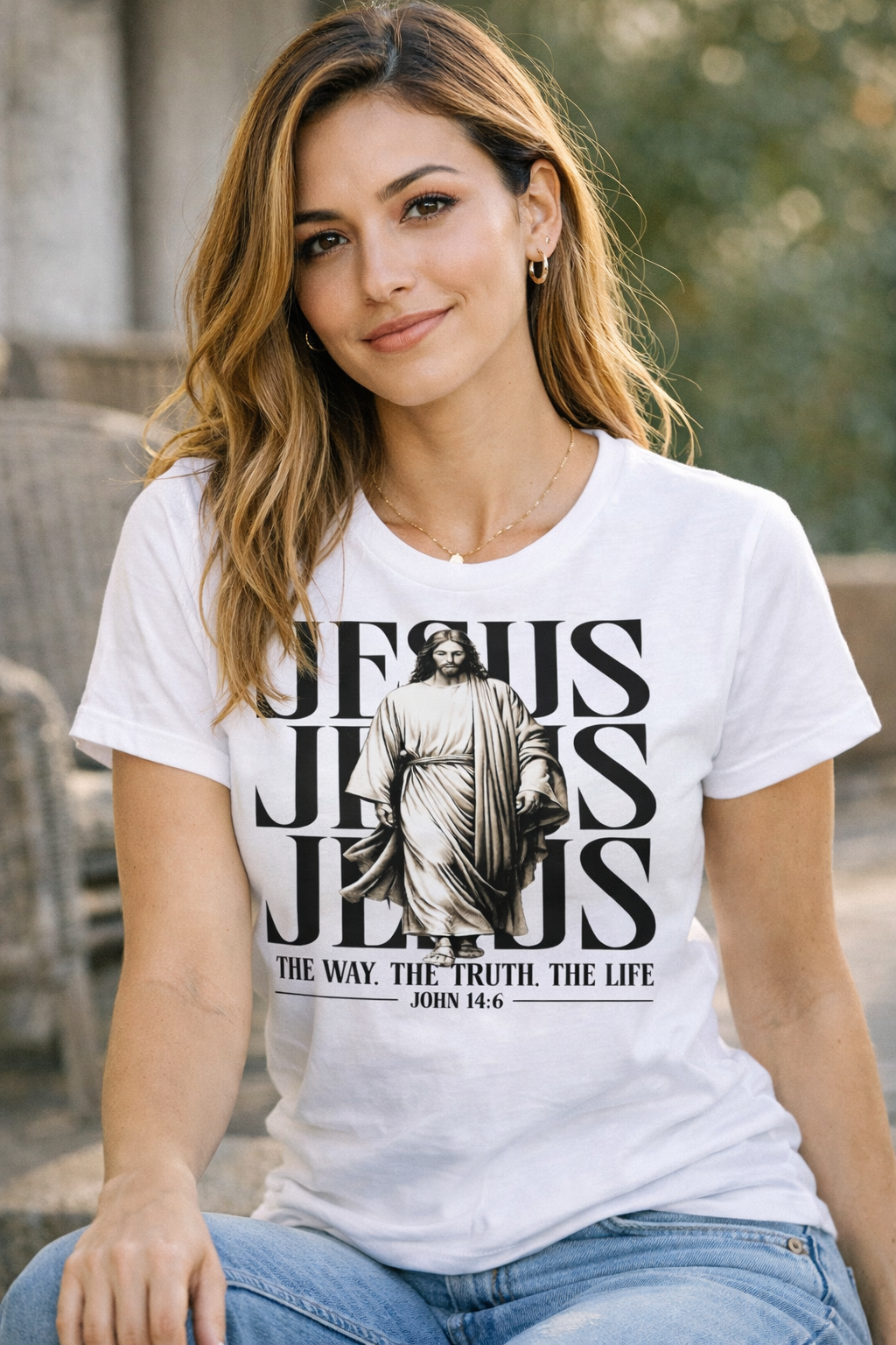 Jesus T-Shirt - The Way The Truth The Life