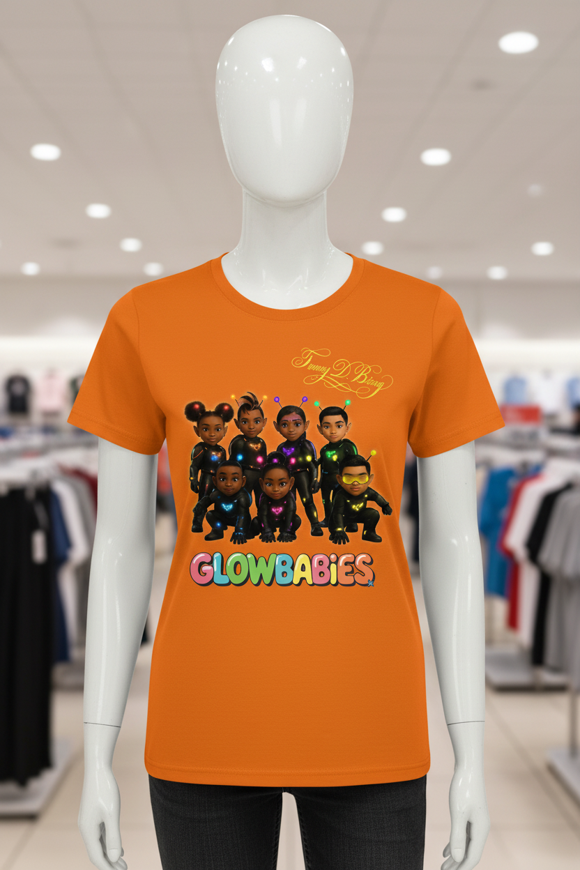 Special Edition Signed Glowbabies group T-shirt
